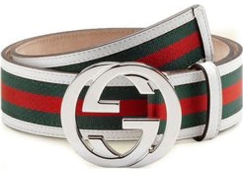 white red green gucci belt|Gucci straps green and red.